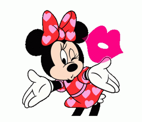 Minnie Mouse Kiss GIF MinnieMouse Kiss BlowKiss Discover & Share GIFs