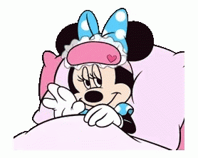 Minnie Mouse Sleep GIF MinnieMouse Sleep GoodNight Discover & Share GIFs