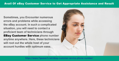 Do you want to recover a lost account of eBay on your own? You are allowed to set up a strong password and then regain access to your account without any kind of trouble. Apart from that, you will also need to take EBay Customer Service if you are looking for any other guidance and supervision. https://www.7qasearch.net/ebay-customer-service-phone-number/