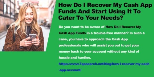 If you have entered the wrong credentials, you will need to be aware of How Do I Recover My Cash App Funds. Knowing the same will assist you to get your money back to your account without any kind of hassle. In case of any difficulties, you have to contact the Cash App specialists without making any kind of delay. https://www.7qasearch.net/blog/how-i-recover-my-cash-app-account/