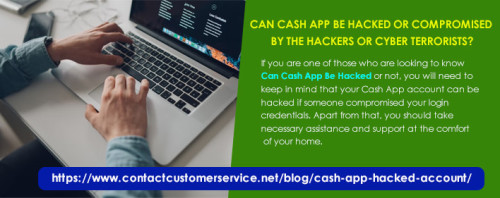 If you are one of those who are looking to know Can Cash App Be Hacked or not, you will need to keep in mind that your Cash App account can be hacked if someone compromised your login credentials. Apart from that, you should take necessary assistance and support at the comfort of your home. https://www.contactcustomerservice.net/blog/cash-app-hacked-account/