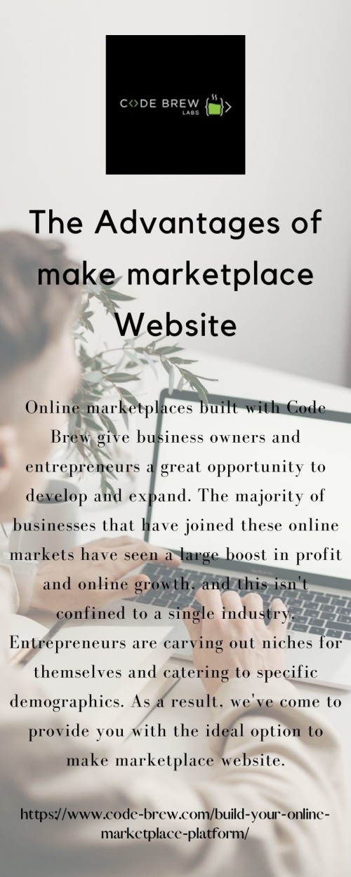 Make Marketplace Website