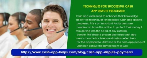Cash app users need to enhance their knowledge about the techniques for successful Cash app dispute processes. This is an important factor because people can have the option to protect their money from getting into the hand of any external people. The dispute process also helps cash app users to handle troublesome situations effectively. For the appropriate utilization of the cash app account users can consult the service team as well. https://www.cash-app-helps.com/blog/cash-app-dispute-payment/
