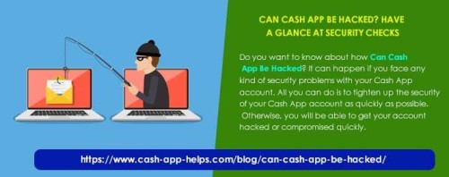 Do you want to know about how Can Cash App Be Hacked? It can happen if you face any kind of security problems with your Cash App account. All you can do is to tighten up the security of your Cash App account as quickly as possible. Otherwise, you will be able to get your account hacked or compromised quickly. https://www.cash-app-helps.com/blog/can-cash-app-be-hacked/