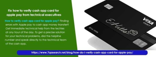 Fix how to verify cash app card for apple pay from technical executives