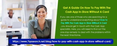 Get A Guide On How To Pay With The Cash App In Store Without A Card