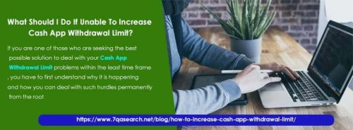 If you are one of those who are seeking the best possible solution to deal with your Cash App Withdrawal Limit problems within the least time frame, you have to first understand why it is happening and how you can deal with such hurdles permanently from the root. https://www.7qasearch.net/blog/how-to-increase-cash-app-withdrawal-limit/
