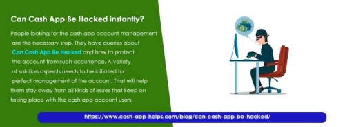 People looking for the cash app account management are the necessary step. They have queries about Can Cash App Be Hacked and how to protect the account from such occurrence. A variety of solution aspects needs to be initiated for perfect management of the account. That will help them stay away from all kinds of issues that keep on taking place with the cash app account users. https://www.cash-app-helps.com/blog/can-cash-app-be-hacked/