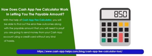 With the help of Cash App Fee Calculator, you will be able to find out the error-free outcomes along with the payable amount that you will need to pay if you are going to send money from your Cash App account using a credit card without any kind of hassle. https://www.cash-app-helps.com/blog/cash-app-fee-calculator-tool/