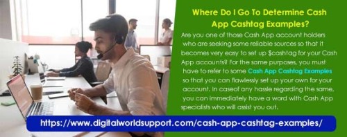 Where Do I Go To Determine Cash App Cashtag Examples