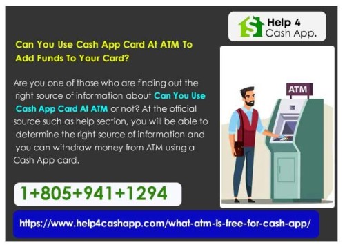 Can You Use Cash App Card At ATM
