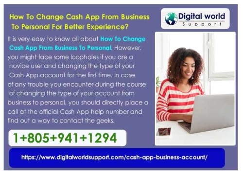 How To Change Cash App From Business To Personal