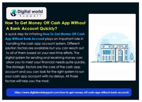 How To Get Money Off Cash App Without Bank Account Quickly