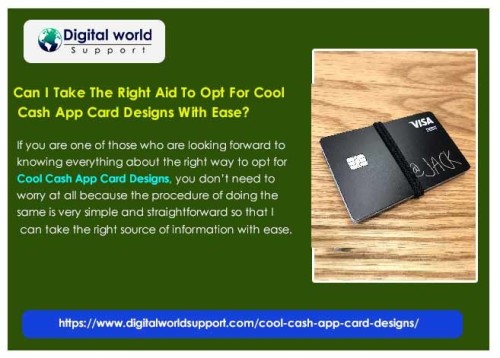 What Should I Do If Unable To Customize Cool Cash App Card Designs