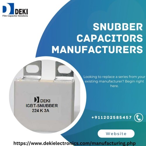 We are one of the best Quality Snubber Capacitors Manufacturers at very affordable prices visit the website now for more information about our products.
https://www.dekielectronics.com/manufacturing.php