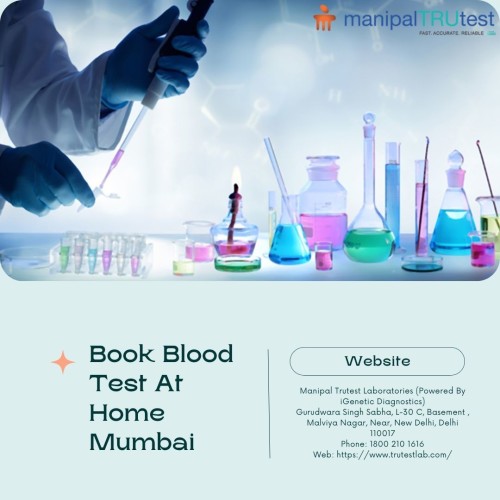 Manipal TRUTEST Laboratories offers Blood Test At Home in Mumbai. With our home sample collection service, you can have your blood sample collected by trained professionals in the privacy of your own home.
https://www.trutestlab.com/blood-sample-collection-at-home