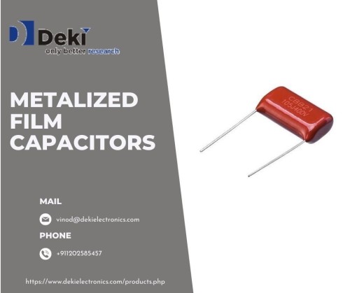 Find here Metallized Film Capacitors at Deki Electronics manufacturers, suppliers & exporters in India. Get connected with us and get all the details about Metalized Film Capacitors.
Web: https://www.dekielectronics.com/products.php