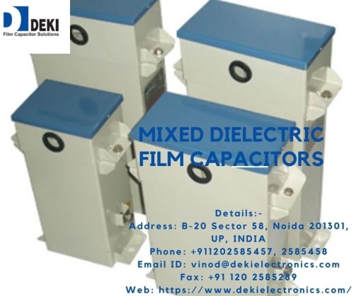 Deki Electronics is a leading manufacturer of Mixed Dielectric Film Capacitors, offering a wide range of products for a variety of applications. Our capacitors are known for their high quality, reliability, and long life.
Web: https://www.dekielectronics.com/products.php