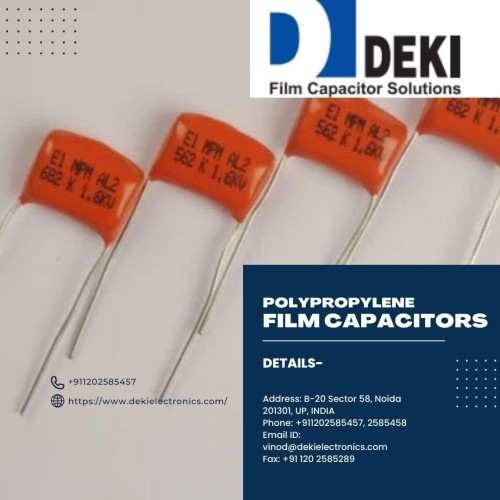 Deki Electronics is a leading manufacturer of polypropylene film capacitors in India. Our capacitors are used in a wide range of applications, including LED bulbs, energy meters, and motor control circuits. We offer a wide range of capacitance values and voltage ratings to meet your specific needs.
Web: https://www.dekielectronics.com/products.php