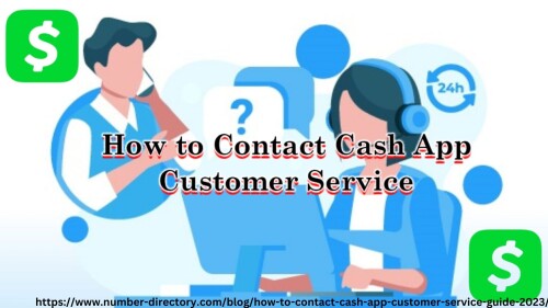 You can contact Cash App customer service through the following methods: