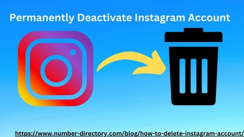 If you want to permanently Deactivate Instagram account, please follow these steps:
Backup Your Data: Before deactivating your account, consider backing up your photos, videos, and any other data you want to keep. You won't be able to recover this data once the account is deactivated.