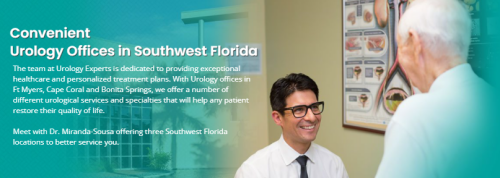 If you're searching for a urologist for men near you in Fort Myers, Urology Experts is your answer. We offer comprehensive men's health care services, addressing a wide range of urological concerns with a patient-centric approach. Visit: https://urologyexperts.com/