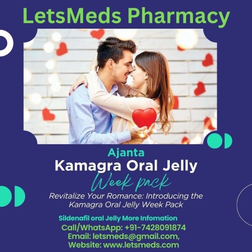 Experience the ultimate solution to erectile dysfunction with our Indian Kamagra Oral Jelly Bangkok Week Pack! Specially designed for men who seek a reliable, fast-acting treatment without the hassle of swallowing pills. Each pack contains seven sachets, offering a delightful variety of flavours to make your treatment as enjoyable as possible. Consult your healthcare provider before use, especially if you have pre-existing conditions or are taking other medications. Our Generic Kamagra Oral Jelly Manila Week Pack is now available for immediate dispatch. Order your Buy Kamagra 100mg Jelly USA Week Pack today and take the first step towards reclaiming your confidence and sexual vitality. We also ship worldwide to the USA, UAE, UK, Philippines, Thailand, Malaysia, Saudi Arabia, Dubai, Vietnam, Myanmar, Indonesia, Romania, Poland, Peru, China, Hong Kong, Taiwan, Austria, Germany, Switzerland, etc. Contact us now to place your order and enjoy fast Call/WhatsApp: +91-7428091874, Email: letsmeds@gmail.com, Website: www.letsmeds.com.