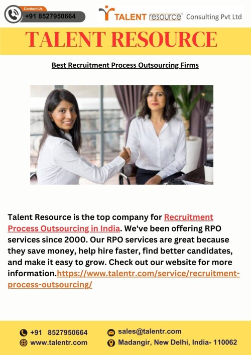 Best Recruitment Process Outsourcing Firms