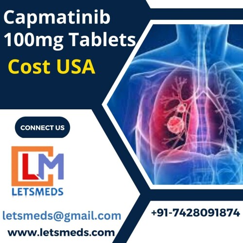 Are you in need of Capmatinib 100mg Tablets and looking for reliable information on prices and shipping? Look no further! LetsMeds Pharmacy is here to help you. Generic Capmatinib Tablets USA is used for the treatment of adults with metastatic non-small cell lung cancer (NSCLC) that has a mutation leading to MET exon 14 skipping. Capmatinib 100mg Tablets Online UAE is a prescription medication and should only be used under the supervision of a qualified healthcare professional. Please consult your healthcare provider to determine if Capmatinib 100mg Tablets Cost Thailand is the right treatment for you. Fast and secure shipping USA, UAE, UK, Philippines, Malaysia, Thailand, China, Saudi Arabia, Hong Kong, South Korea, Dubai, Taiwan, Singapore, Romania, Poland, Peru, Russia, etc. Contact us today to secure your supply of Capmatinib 100mg Tablets Price Malaysia! Call/WhatsApp/Viber: +91-7428091874, WeChat/Skype: Letsmeds, Email: letsmeds@gmail.com, Website: www.letsmeds.com.