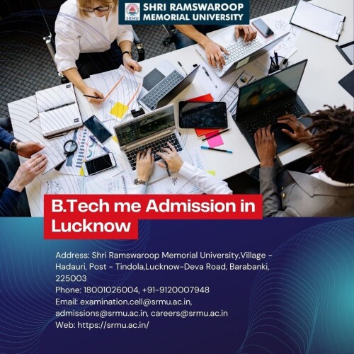 Secure your future with B.Tech me admission in Lucknow at Shri Ramswaroop Memorial University, offering top-tier education and state-of-the-art facilities.
Website: https://srmu.ac.in/program/b-tech-me-ev-engineering