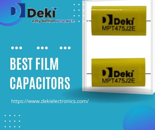 Deki Electronics offers the Best Film Capacitors, renowned for their reliability and performance, perfect for all your electronic needs. Choose Deki for superior quality.
Website: https://www.dekielectronics.com/