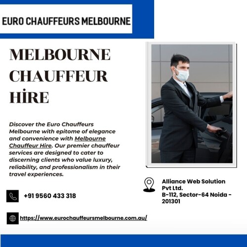 Discover the Euro Chauffeurs Melbourne with epitome of elegance and convenience with Melbourne Chauffeur Hire. Our premier chauffeur services are designed to cater to discerning clients who value luxury, reliability, and professionalism in their travel experiences.
Visit:- https://www.eurochauffeursmelbourne.com.au/