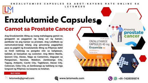 Enzalutamide Presyo Online Cost Metro Manila Philippines