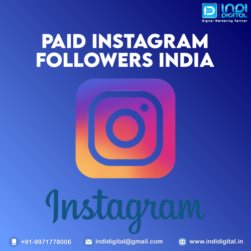 Paid Instagram Followers India