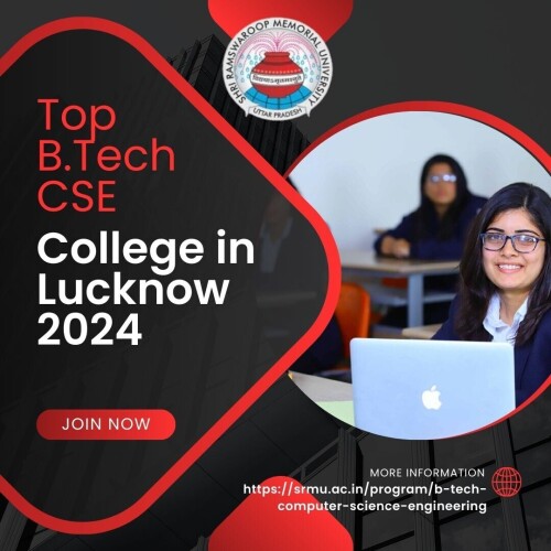 Shri Ramswaroop Memorial University is recognized as the Top B.Tech CSE College in Lucknow 2024. Offering cutting-edge curriculum and expert faculty, SRMU prepares students for a successful career in computer science and engineering. Choose excellence at SRMU.
Website: https://srmu.ac.in/program/b-tech-computer-science-engineering