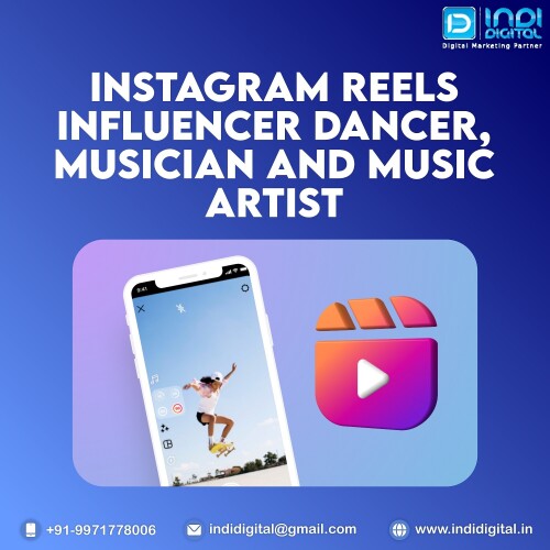 Instagram Reels Influencer Dancer, Musician and Music Artist