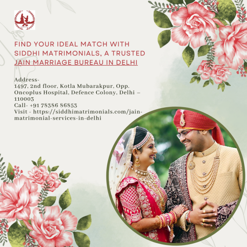 Jain Marriage Bureau in Delhi