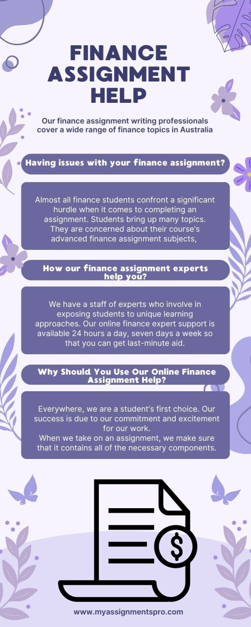 Finance Assignment Help 1